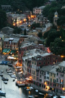 The harbour of Portofino on the Italian Riviera