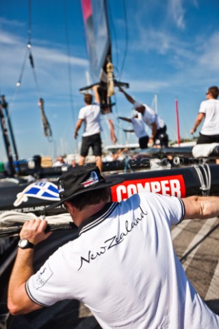 Cascais 10082011  AMERICAS CUP WORLD SERIES CASCAIS  Emirates Team New Zealand