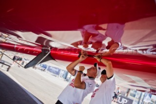 Cascais 10-08-2011  AMERICAS CUP WORLD SERIES CASCAIS  Emirates Team New Zealand