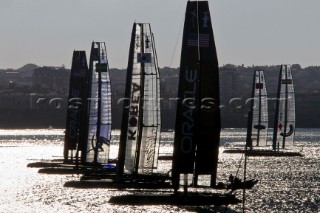 Cascais 07-08-2011  AMERICAS CUP WORLD SERIES CASCAIS  AC 45