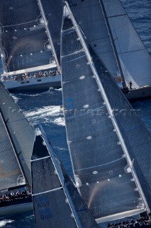 Porto Cervo, Italy. 10/06/2011  LORO PIANA SUPERYACHT REGATTA 2011  Start