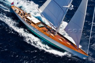 Porto Cervo, Italy. 11/06/2011  LORO PIANA SUPERYACHT REGATTA 2011  Annagine