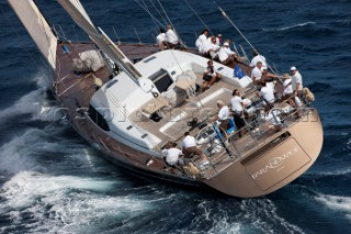 Porto Cervo, 09/06/10  LORO PIANA Super Yacht Regatta  Farandwide, Builder: Southern Wind Shipyard