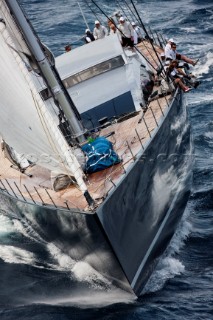 Porto Cervo, 09/06/10  LORO PIANA Super Yacht Regatta  Saudade, Builder: Wally