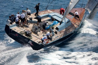 Porto Cervo, 09/06/10  LORO PIANA Super Yacht Regatta  Highland Fling, Builder: Goetz Custom Technologies