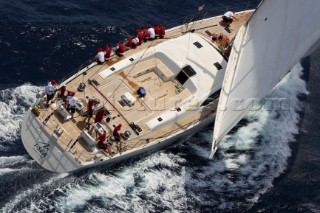 Porto Cervo, 09/06/10  LORO PIANA Super Yacht Regatta  I-SEA, Builder: Southern Wind Shipyard