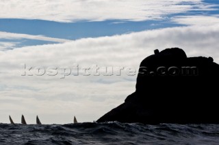 Fleet Race - Passage on the Alcatraz Island