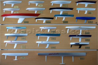 Model wall for the Sydney Hobart winners