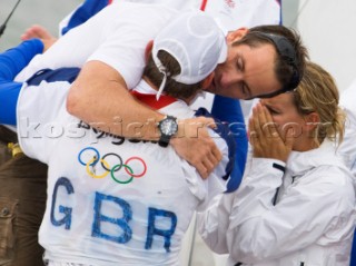 Qingdao - 21/08/2008  OLYMPIC GAMES 2008  GOLD MEDAL  Star - Great Britain - Iain Percy and Andrew Simpson