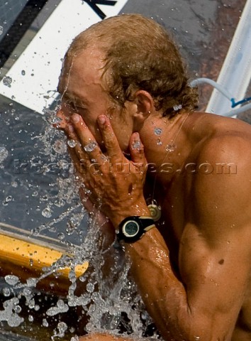 Qingdao  20082008  OLYMPIC GAMES 2008  GOLD MEDAL  Windsurfer Men  New Zealand  Tom Ashley