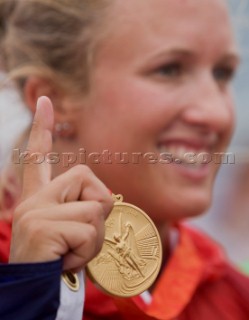 Qingdao - 19/08/2008  OLYMPIC GAMES 2008  GOLD MEDAL  Laser Radial - USA - Anna Tunnicliffe