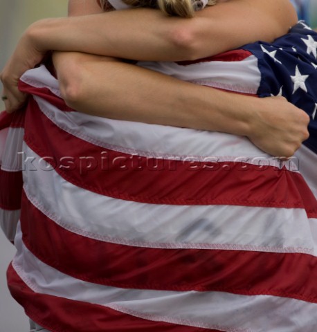 Qingdao  19082008  OLYMPIC GAMES 2008  GOLD MEDAL  Laser Radial  USA  Anna Tunnicliffe