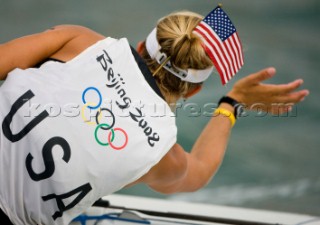 Qingdao - 19/08/2008  OLYMPIC GAMES 2008  GOLD MEDAL  Laser Radial - USA - Anna Tunnicliffe