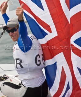 Qingdao - 19/08/2008  OLYMPIC GAMES 2008  GOLD MEDAL  Laser - Great Britain - Paul Goodison