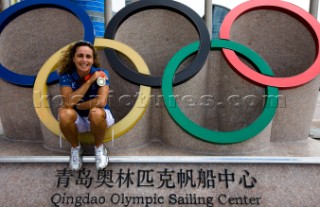 Qingdao, China, 22/08/2008  Qingdao 2008 OLYMPICS  SILVER MEDAL  Windsurfer Womens - Italy - Alessandra Sensini