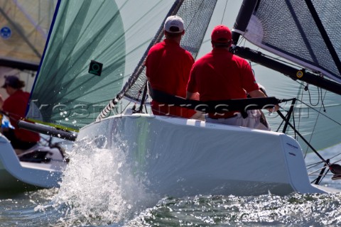 Starnberg 110610  Audi A1 Melges20 Cup  GER7  Team Kruger  Marco GoetzTim KroegerBernhard Behringer