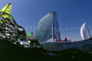 Starnberg, 11/06/10  Audi A1 Melges20 Cup  GER-1  Team Schumann - Jochen Schumann/Dr. J. Laurent Risterucci/Theresa Majer