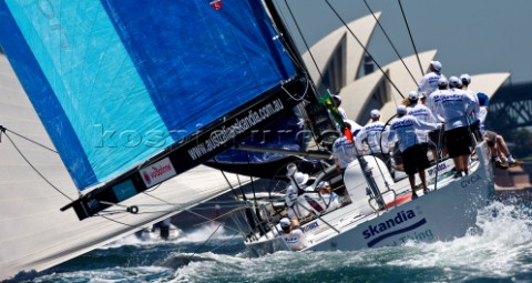 Sydney 16122008  SOLAS Big Boat Challenge 2008  Skandia