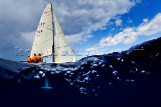 Porto Cervo - 19/09/2009  Audi Melges 20 Sailing Series  Mefisto