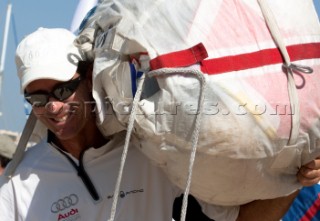 Portimao Portugal  23 08 09  AUDI MED CUP Trofeu de Portugal  Francesco de Angelis