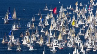 Trieste, 10-10-2010  Barcolana 2010  Race Start - the worlds largest yacht race