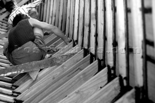 Inle Lake, Myanmar (Burma) 11 01 07    Traditional fishing boats