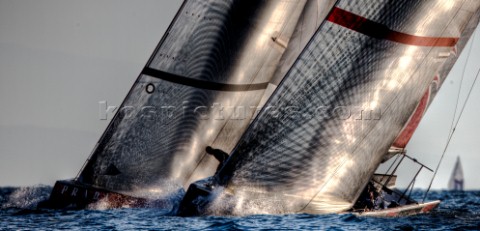 Valencia 08 11 2008  Alinghi  Luna Rossa Challenge