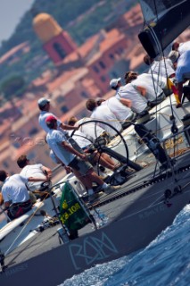 St.Tropez, 15.06.2009  Giraglia Rolex Cup 2009  RAN, Sail n: GBR - 7236R, Boat Type: JV72, Owner: Niklas ZENNSTROM.