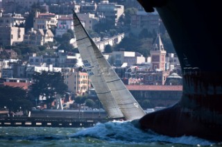 San Francisco, 13-09-2008  Rolex Big Boat Series 2008  Akela, Sail N.69011, Skipper:Bill Turpin, Boat Type:R/P 78