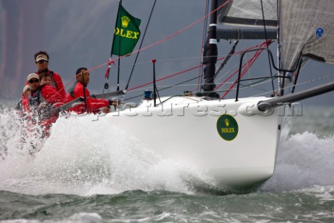 San Francisco 11092008  Rolex Big Boat Series 2008  Pegasus 32 Sail N USA166 Skipper Philippe Kahn B