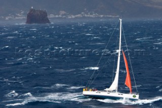 Stromboli, 21 10 2007  Rolex Middle Sea Race 2007  Rubino