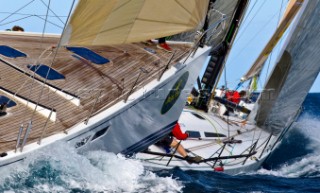 Malta, 20 10 2007  Rolex Middle Sea Race 2007  Race Start Group 3, RUBINO & GUTSN GLORY