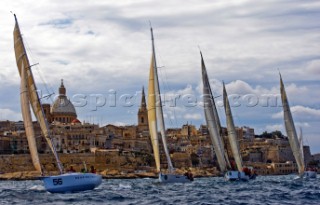 Malta, 20 10 2007  Rolex Middle Sea Race 2007  Race Start