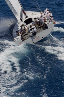 Antigua 21 02 2010  RORC 600 Caribbean  Start in Antigua: BEAU GESTE