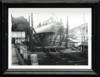 Aboard the cruising yacht Royono. Previous name: Mandoo II. She was design number 623 and was built for D Spencer Berger. In 1948 she was offered to the Annapolis Academy. John F Kennedy & Marilyn Munroe are meant to have had meetings on board.