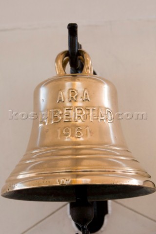 Ships Bell  The Tall Ships Races 2007 Mediterranea in Genova ARA Libertad Argentina