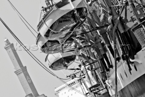 The Tall Ships Races 2007 Mediterranea in Genova Amerigo Vespucci Italia