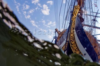 The Tall Ships Races 2007 Mediterranea in Genova. Amerigo Vespucci (Italia)