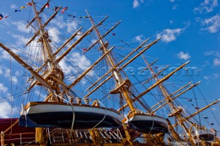 The Tall Ships Races 2007 Mediterranea in Genova. Amerigo Vespucci (Italia)