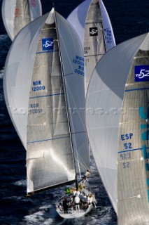 Porto Cervo, 28 09 2007  Rolex TP 52 Global Championship 2007  Fleet Race