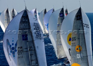 Porto Cervo, 25 09 2007  Rolex TP 52 Global Championship 2007  Fleet Race