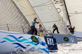 Porto Cervo, 25 09 2007  Rolex TP 52 Global Championship 2007  Fleet Race  ©Photo:ROLEX /Carlo Borlenghi