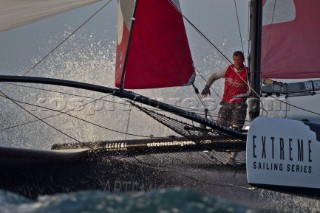 Muscat, Oman  21/02/2011  Extreme Sailing Series - Muscat  Day2:  Artemis Racing