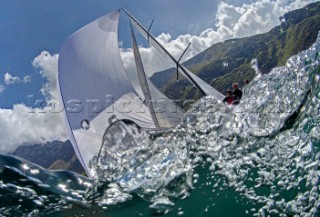 Malcesine, 18/04/09  Audi Melges 32 Sailing Series Malcesine 2009  PILOT FLYING FISH