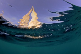 Sailing in Capri, Italy