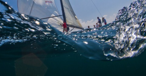 Sailing in Capri Italy