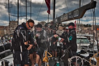 Day 5 - TP52 Docking Ceremony: Quantum Racing winner of the Marseille Trophy