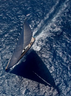 Virgin Gorda, 15/03/12  Loro Piana Caribbean Superyacht Regatta & Rendezvous 2012  Race Day 1:  LADY B