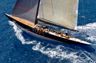 Virgin Gorda, 15/03/12  Loro Piana Caribbean Superyacht Regatta & Rendezvous 2012  Race Day 1:  FIREFLY