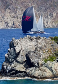 Virgin Gorda, 15/03/12  Loro Piana Caribbean Superyacht Regatta & Rendezvous 2012  Race Day 1: MARIE